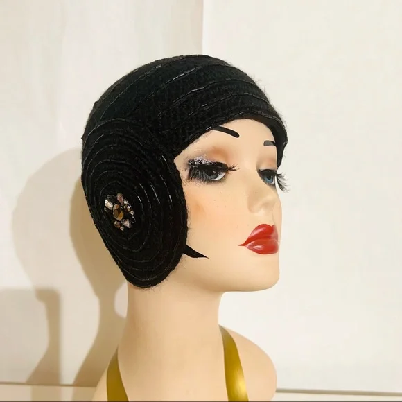 Roman Keflay Hand Crochet 20’s Style Hat Roman Keflay | Accessories | Roman Keflay Hand Made 2s Style  main image 3